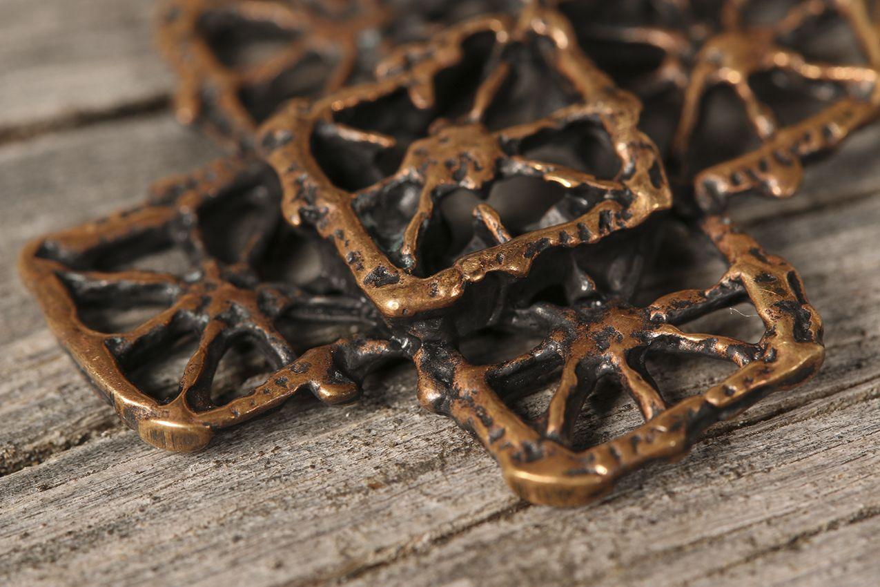 Vintage Pentti Sarpaneva pronssi Pitsi-riipus / Bronze Pendant Revinnäinen - Image 7