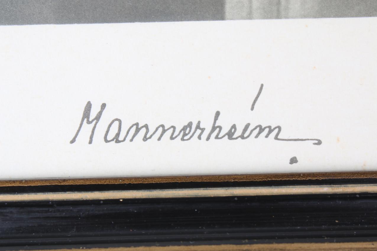 Carl Gustaf Emil Mannerheim painokuva kehyksissä / Picture Frame - Image 4