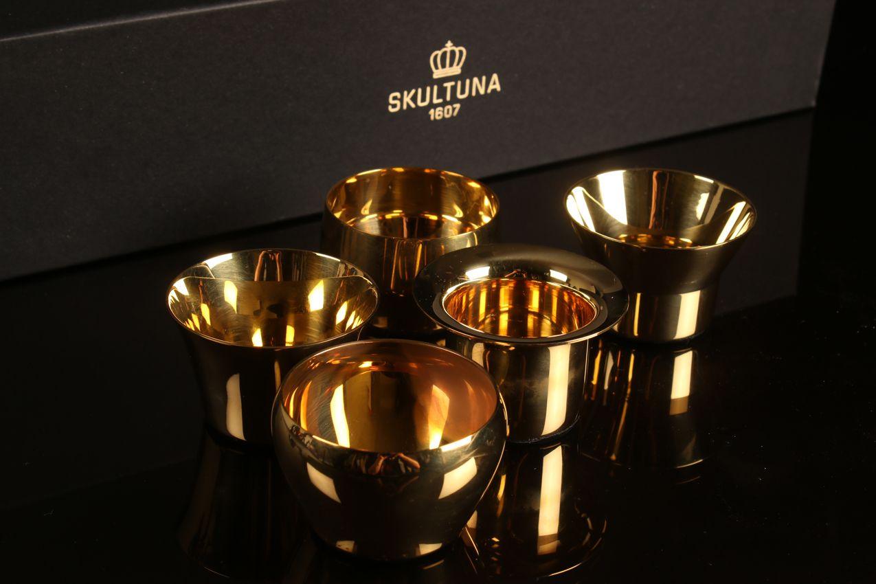 Skultuna Kin tuikkukupit Claesson Koivisto Rune / Set of five Candle holder - Image 3