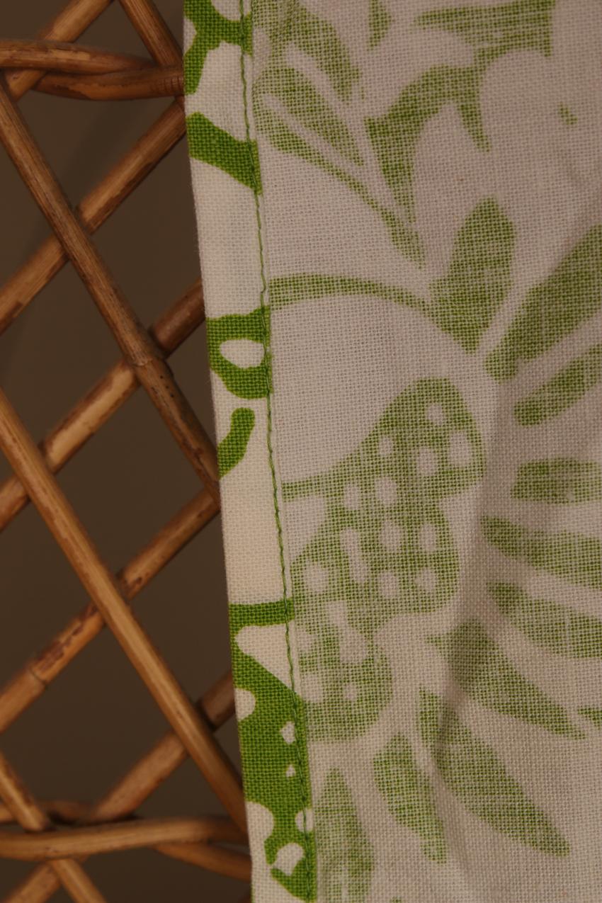 Vintage Marimekko Ananas vihreä kangas / Marimekko Ananas Green Fabric - Image 4