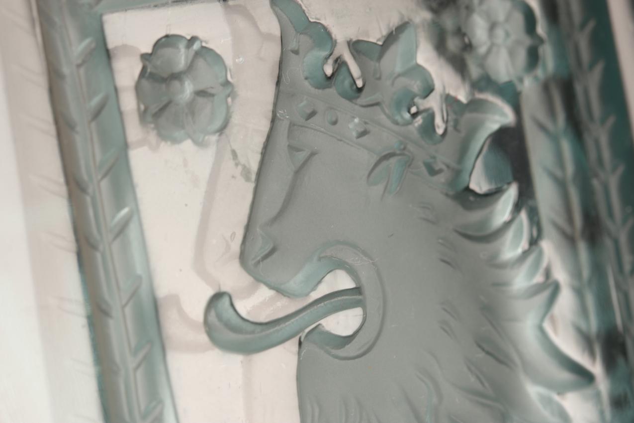 Riihimäen lasi Turkoosi Mottimalja 1939-1942 / Turquoise Mottimalja - Image 11