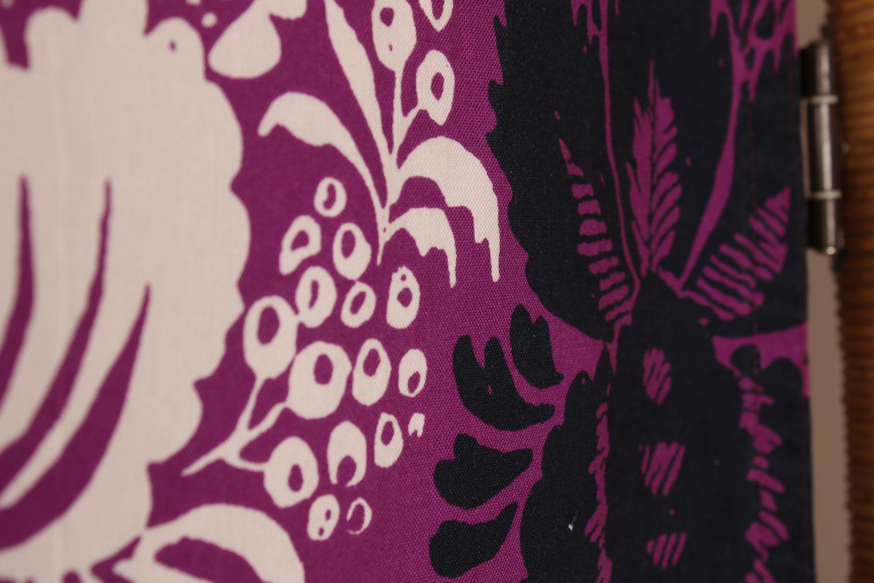 Vintage Marimekko Ananas lila kangas / Marimekko Ananas lilac Fabric - Image 3