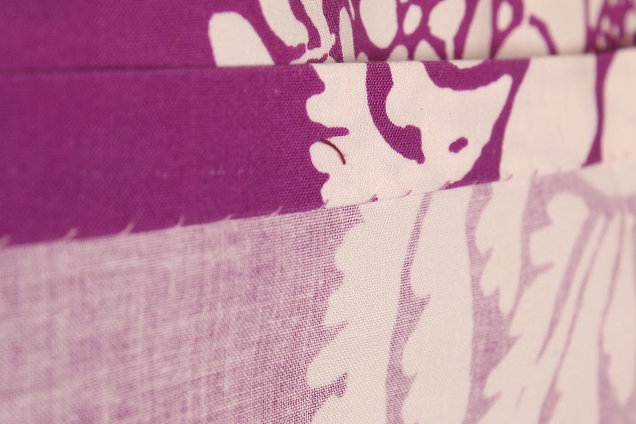 Vintage Marimekko Ananas lila kangas / Marimekko Ananas lilac Fabric - Image 6