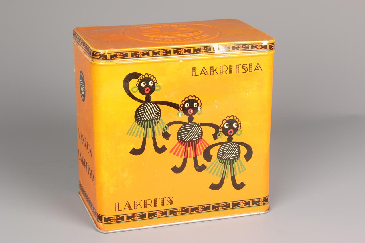 Vanha peltipurkki Hangon lakritsia / Old Tin Box Hangon lakritsi - Image 2