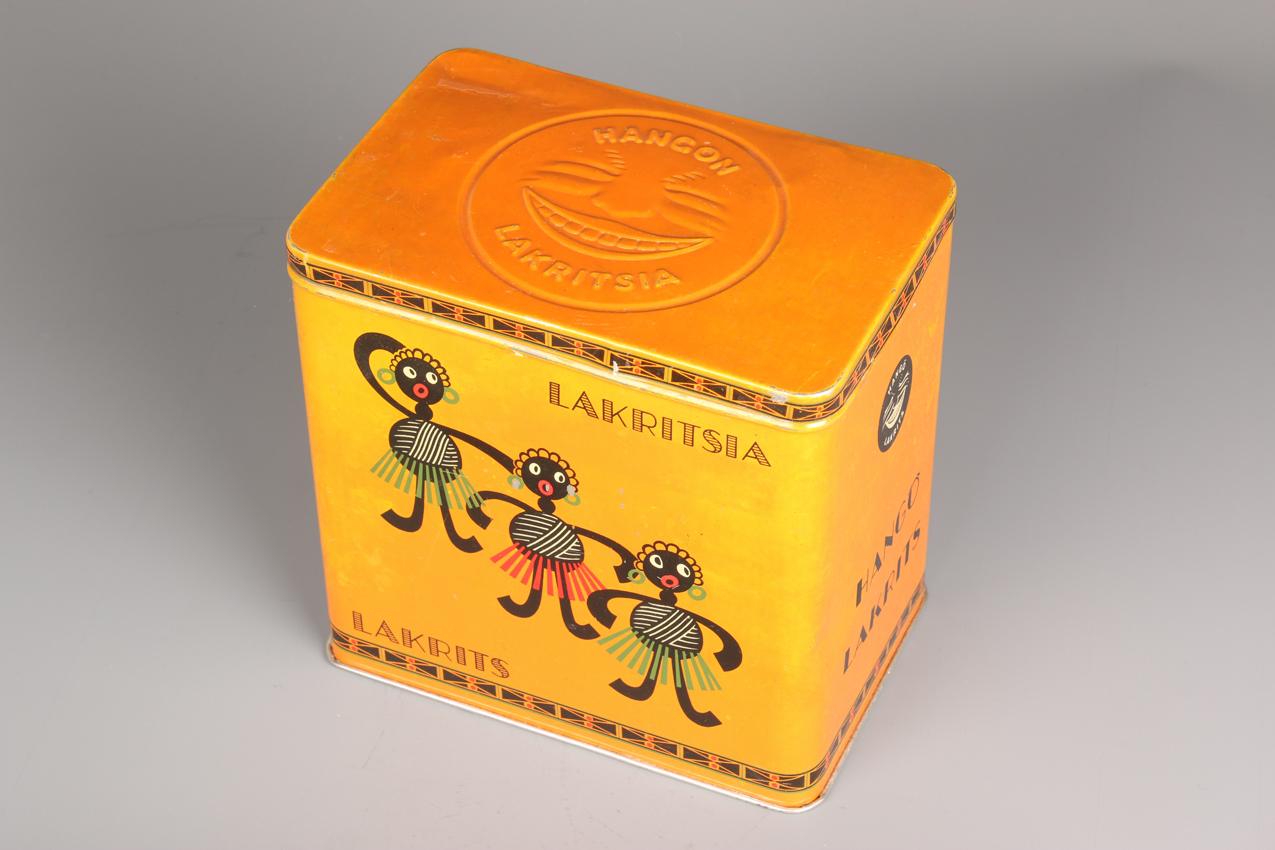 Vanha peltipurkki Hangon lakritsia / Old Tin Box Hangon lakritsi - Image 7