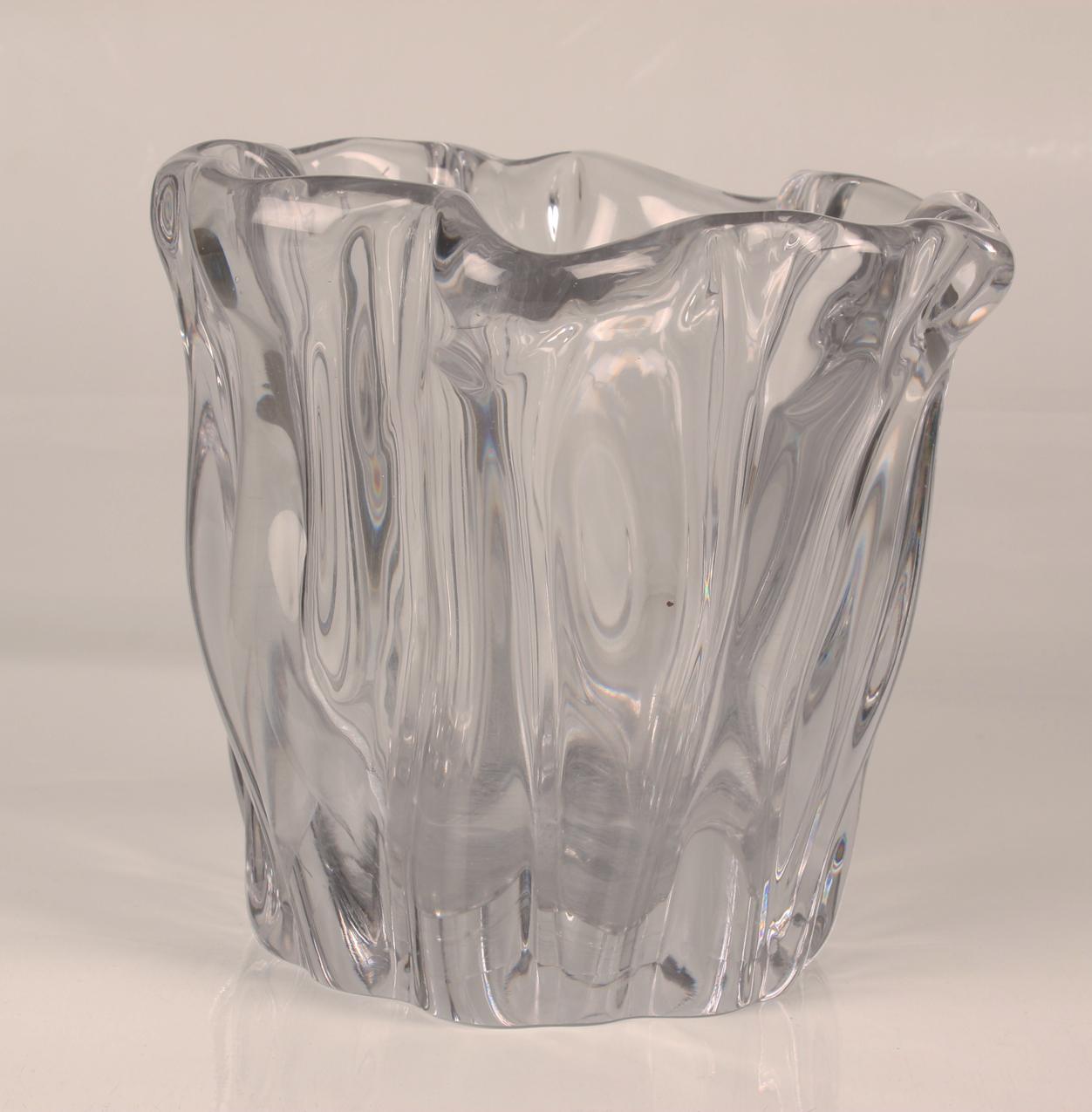 Tapio Wirkkala Iittala Kalvolan kanto signeerattu / Art glass vase signed - Image 4