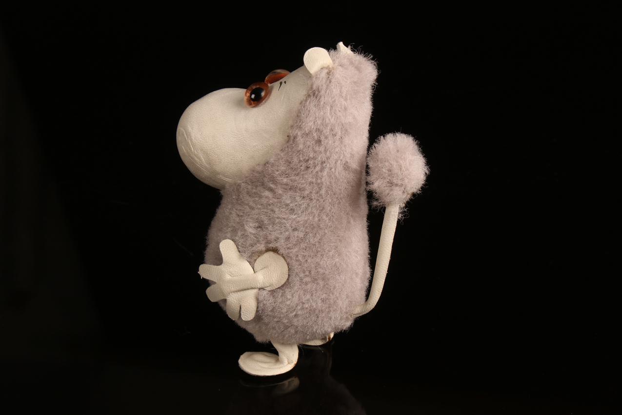 Vintage Fauni Muumi-peikko figuuri / Fauni Moomintroll Figurine - Image 4