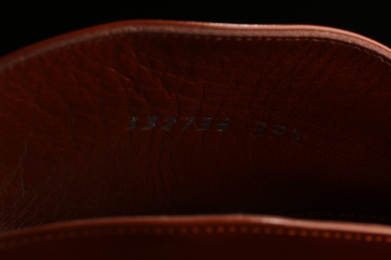 Gucci ruskeat nahkanilkkurit 39,5 - Image 7