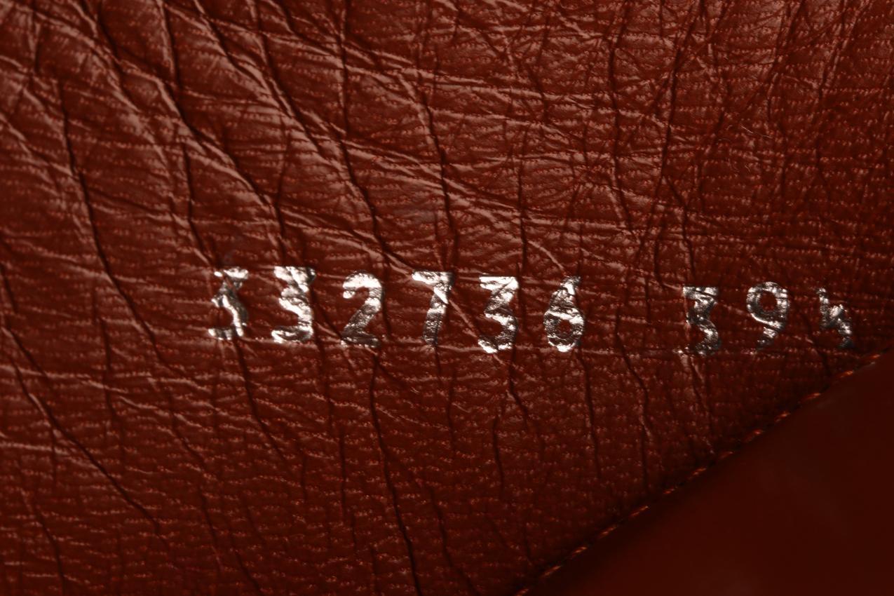 Gucci ruskeat nahkanilkkurit 39,5 - Image 9