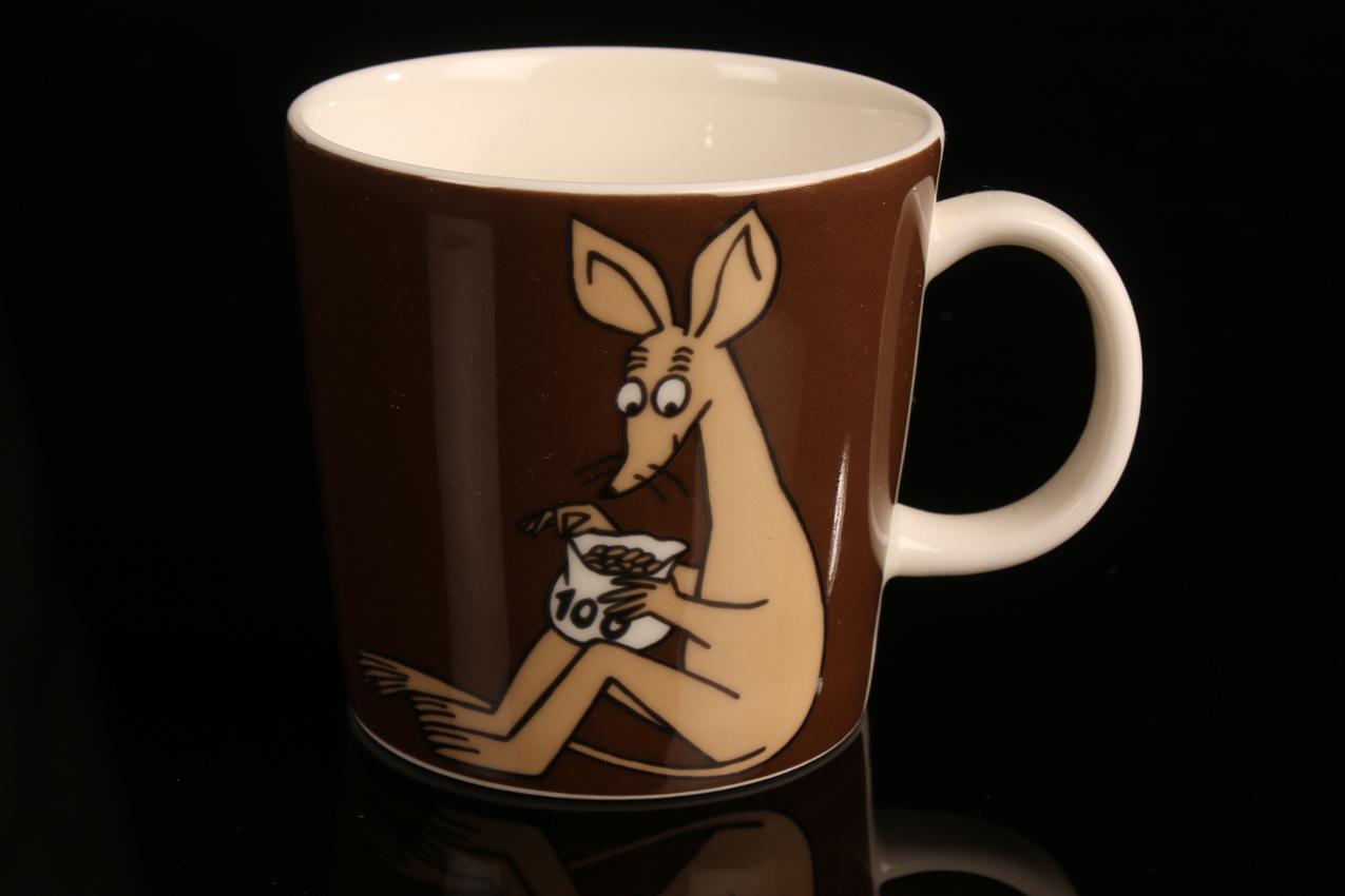 Arabia Muumimuki Ruskea Nipsu / Moomin Mug Brown Sniff