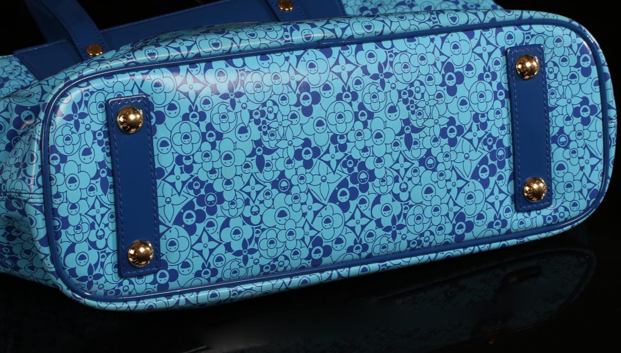 Louis Vuitton Limited Edition Takashi Murakami Cosmic Blossom Neverfull Tote - Image 14