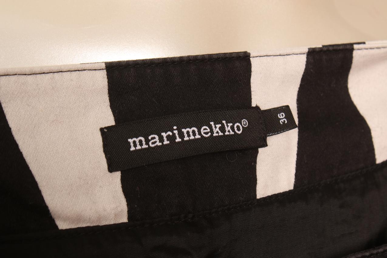 Marimekko mustavalkoinen Kivikausi mekko S - Image 9