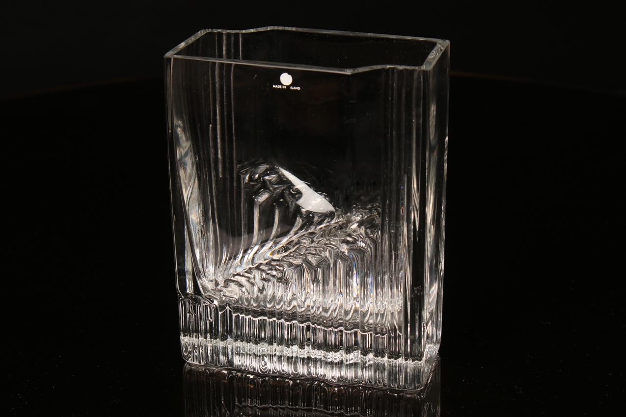 Iittala Tapio Wirkkala maljakko Sointu signeerattu / Art glass vase - Image 2