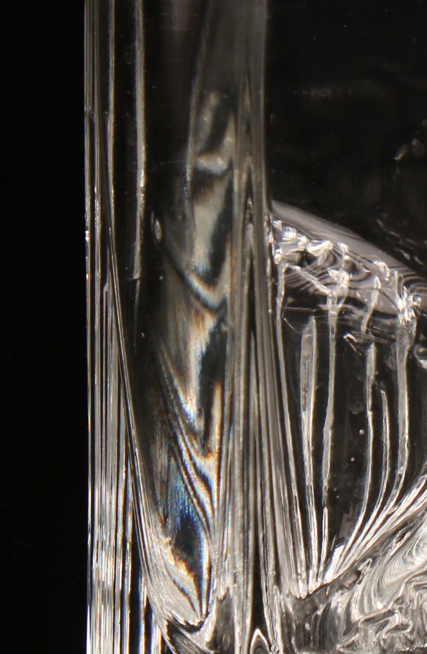 Iittala Tapio Wirkkala maljakko Sointu signeerattu / Art glass vase - Image 14