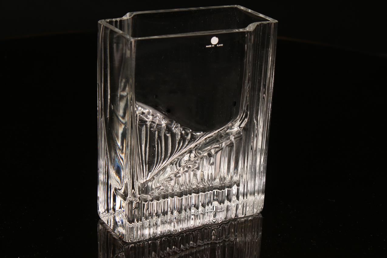 Iittala Tapio Wirkkala maljakko Sointu signeerattu / Art glass vase