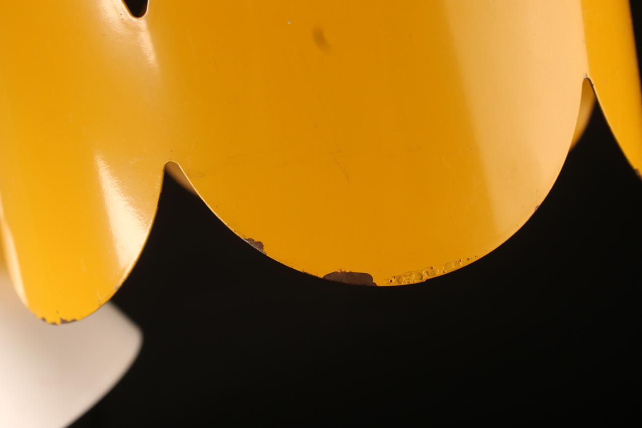Retro Lival keltainen valaisin / Retro Lival yellow hanging lamp - Image 7