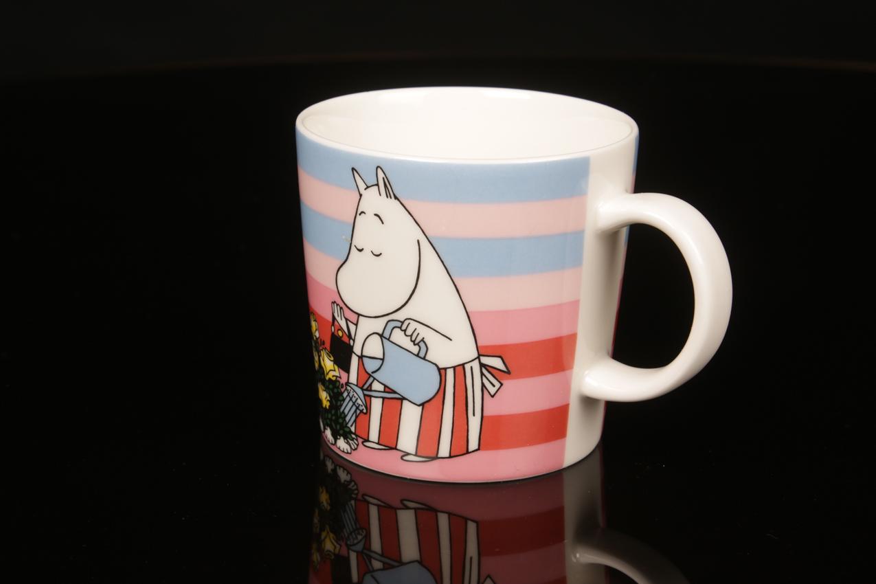Arabia Muumimuki Ruusutarha / Arabia Moomin Mug Rose Garden - Image 2