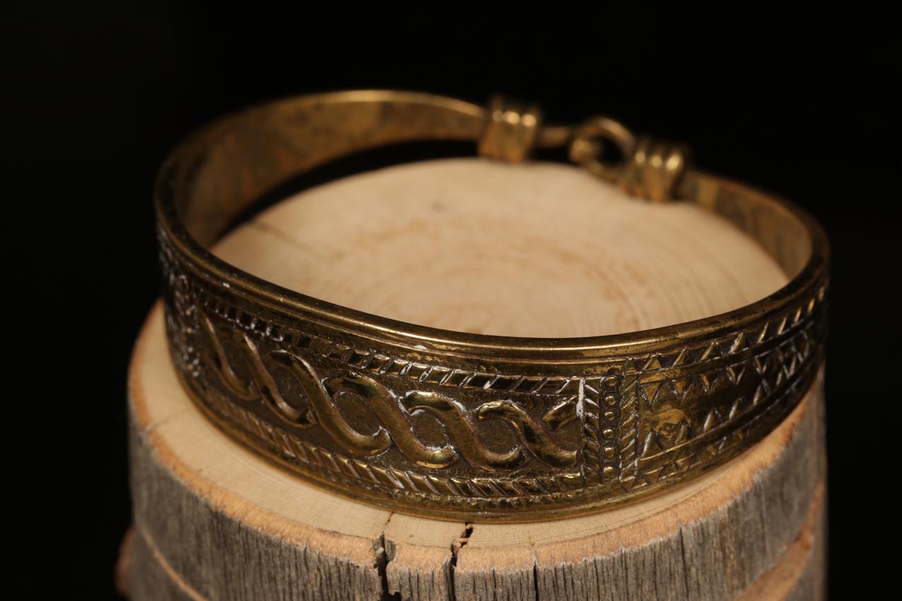 Vintage Kalevala Koru pronssinen rannekoru / Kalevala Koru bronze bracelet - Image 2