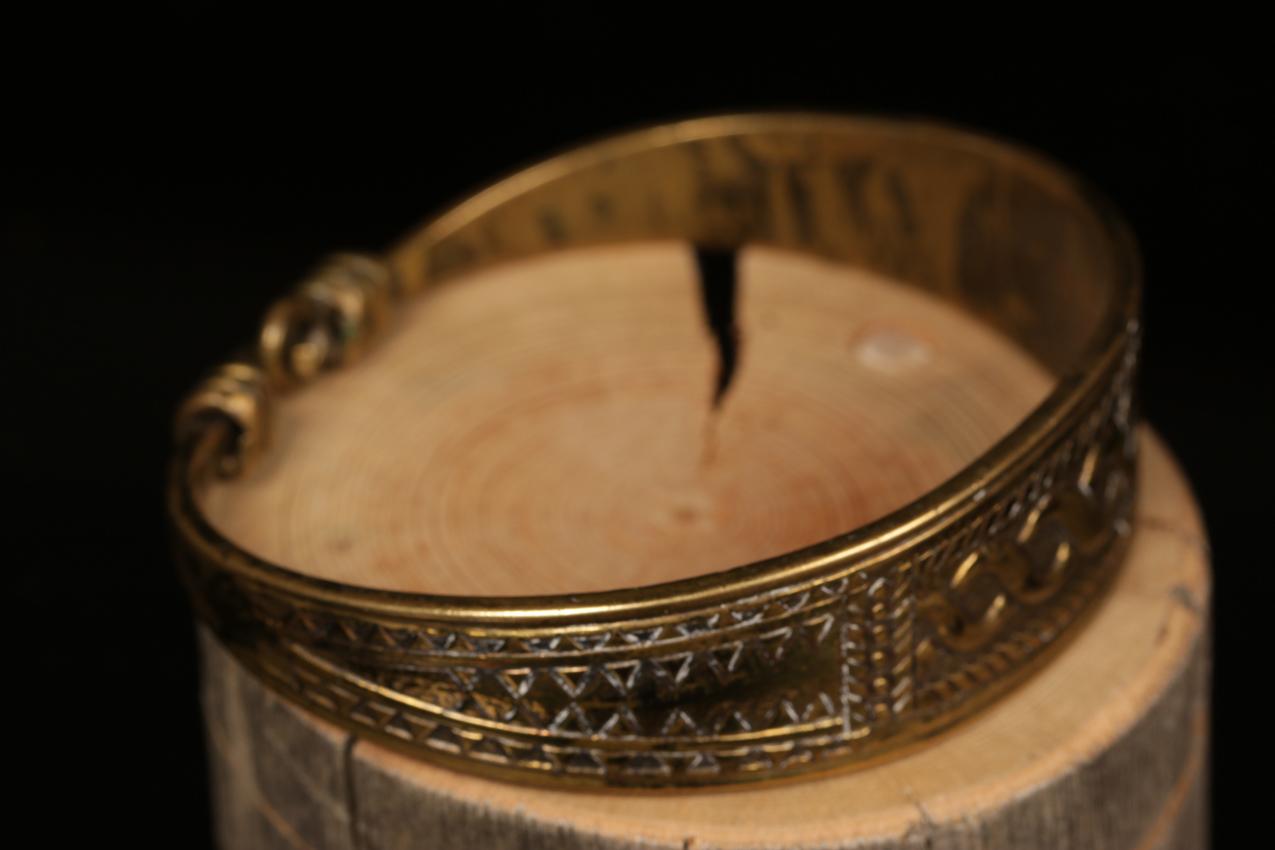 Vintage Kalevala Koru pronssinen rannekoru / Kalevala Koru bronze bracelet - Image 3
