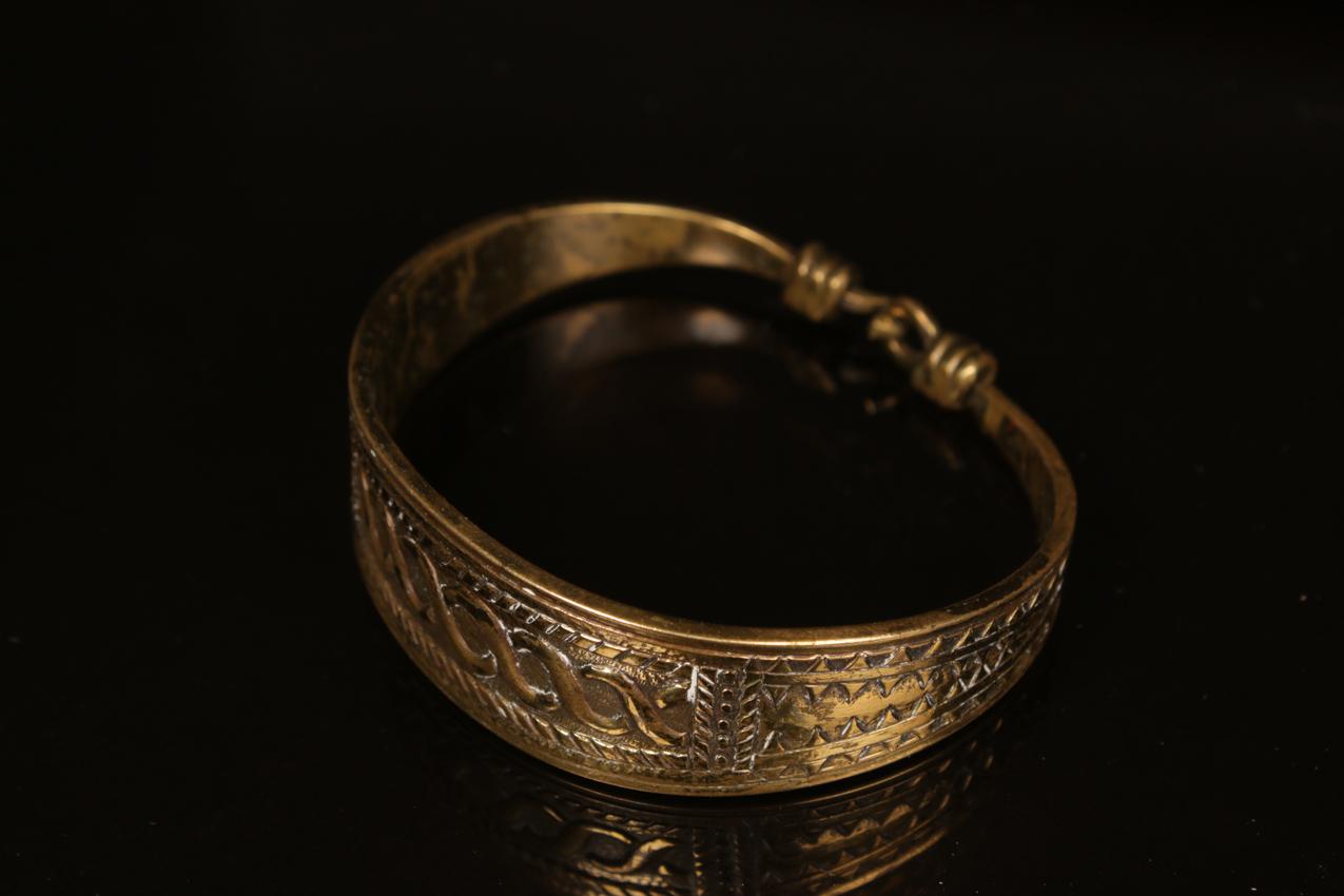 Vintage Kalevala Koru pronssinen rannekoru / Kalevala Koru bronze bracelet - Image 5