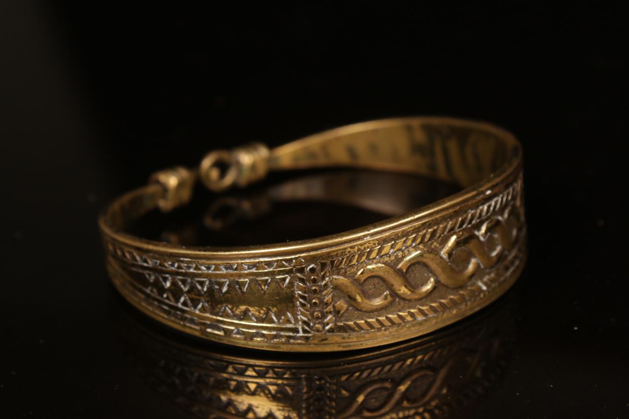 Vintage Kalevala Koru pronssinen rannekoru / Kalevala Koru bronze bracelet