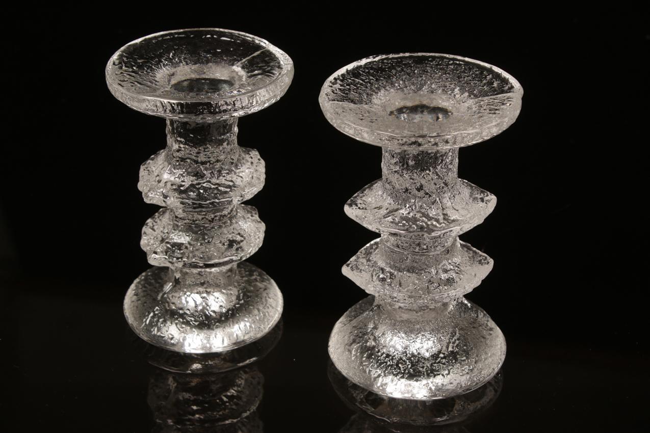 Iittala Festivo 2 kpl kaksisolmuinen kynttilänjalka