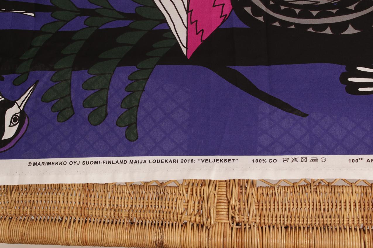 Marimekko Maija Louekari kangas “Veljekset” - Image 10