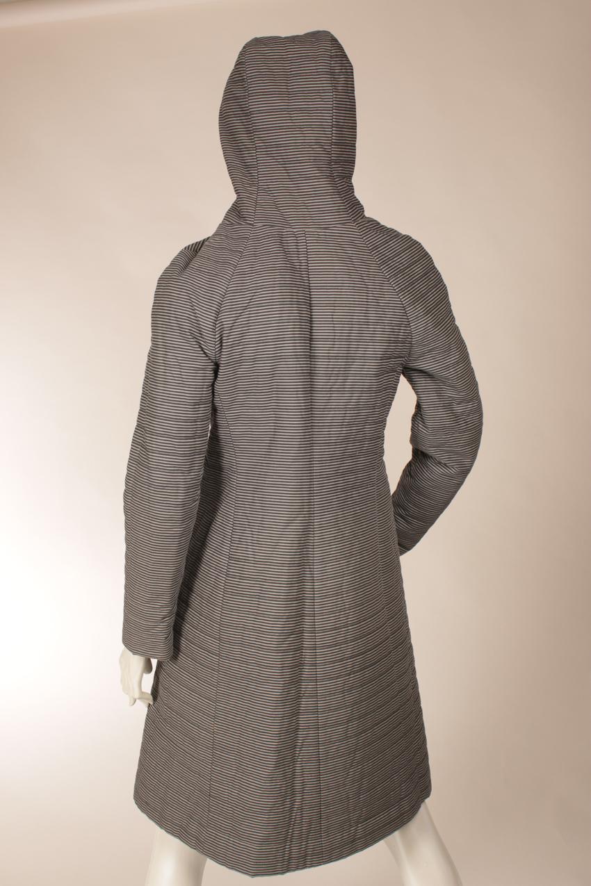 Vuokko Nurmesniemi quilted jacket with hood XS - Image 8