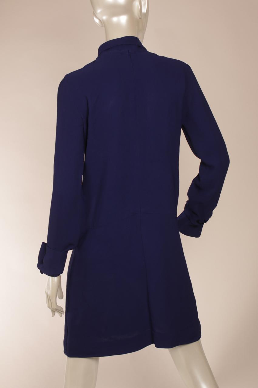 Stella McCartney sininen kreppimekko 40 - Image 13