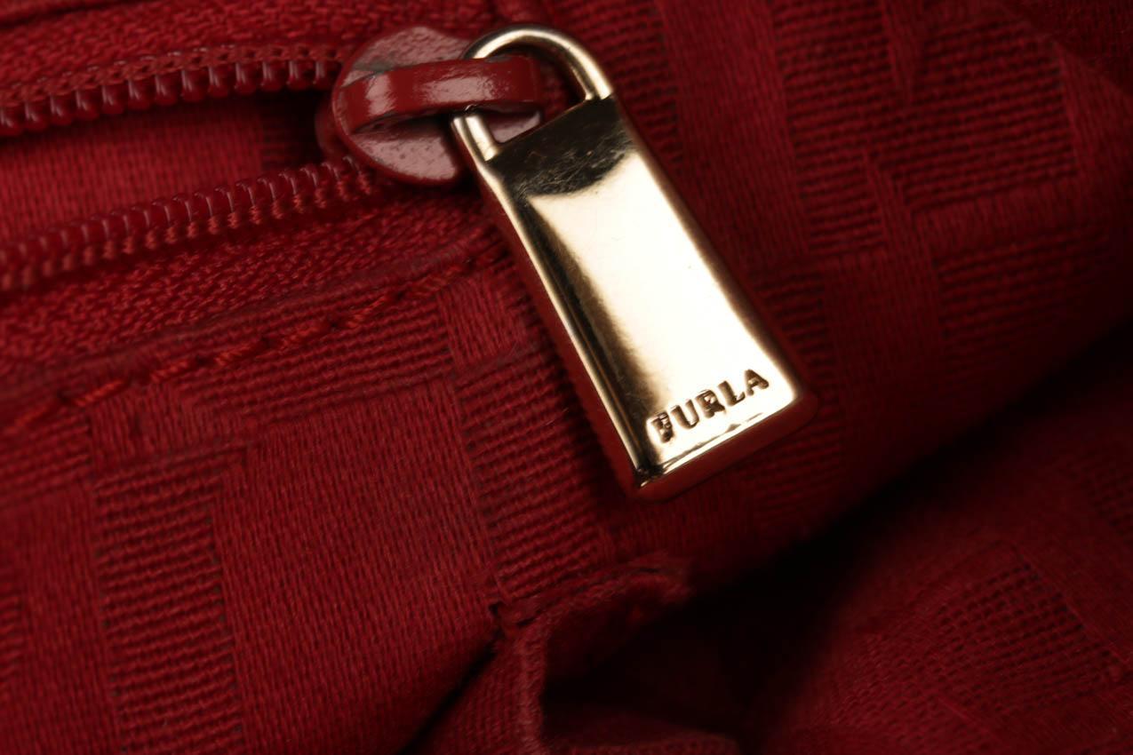 Furla pinkki nahkalaukku - Image 11