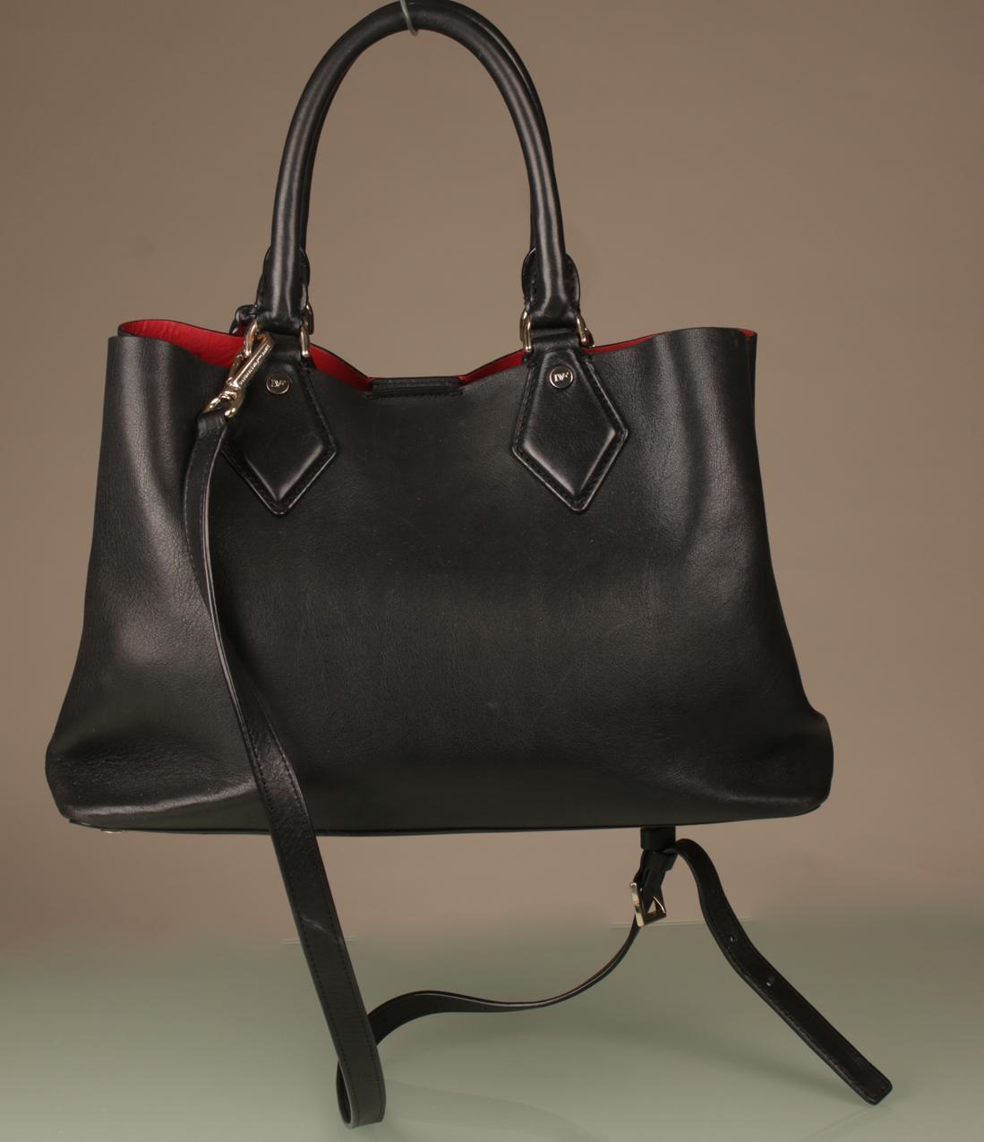 Diane von Furstenberg musta nahkalaukku - Image 3