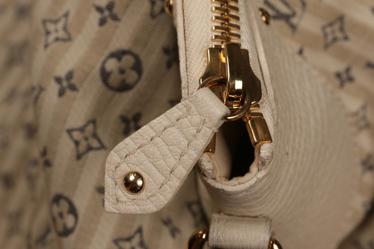 Louis Vuitton sinivalkoinen monogrammi mini Lin Croisette Marina GM laukku - Image 11