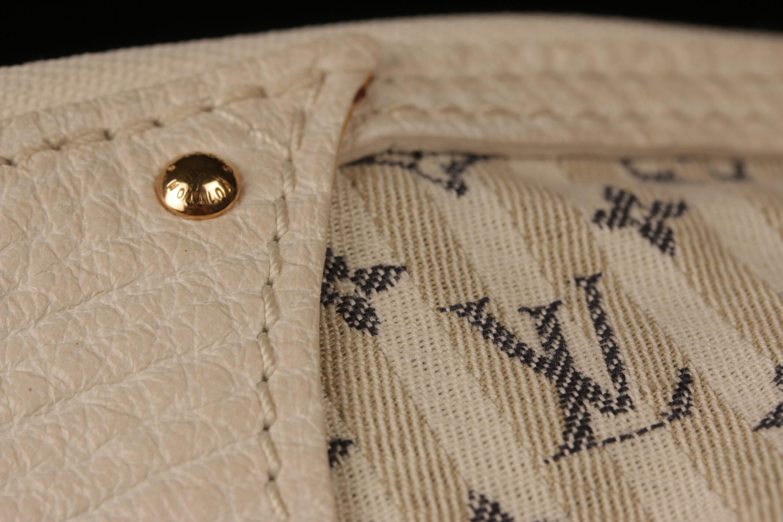 Louis Vuitton sinivalkoinen monogrammi mini Lin Croisette Marina GM laukku - Image 9