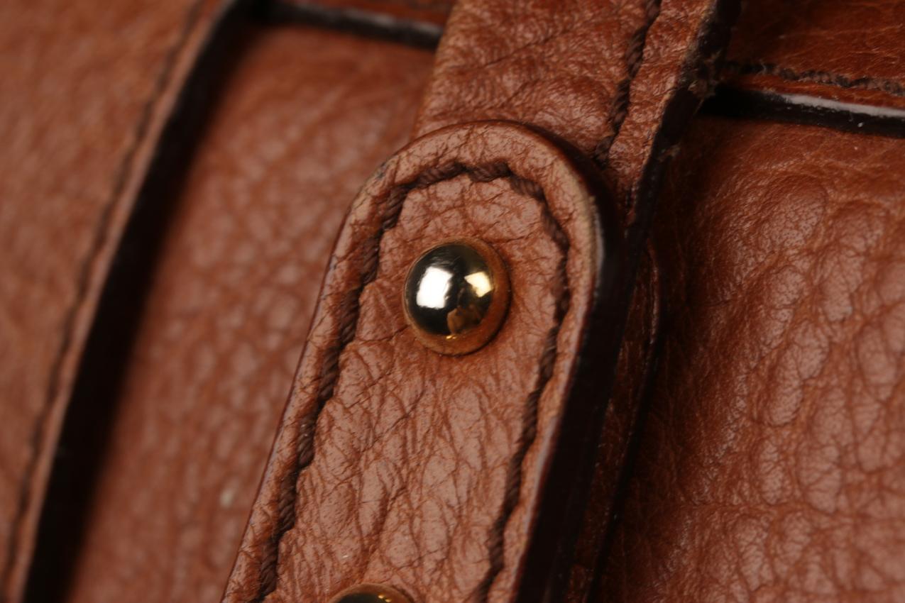 Vintage Dolce & Gabbana ruskea nahkalaukku - Image 11