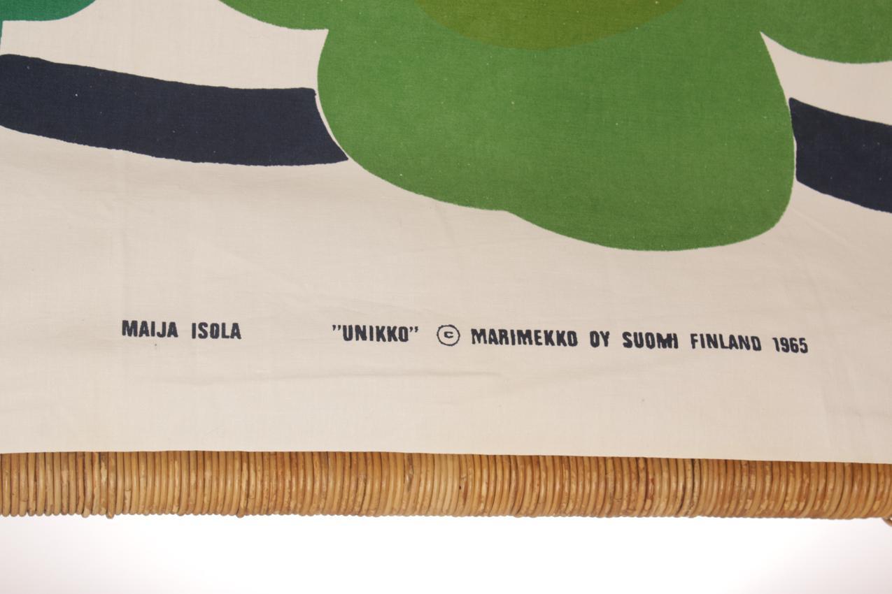 Vintage Marimekko vihreä Unikko - Image 7