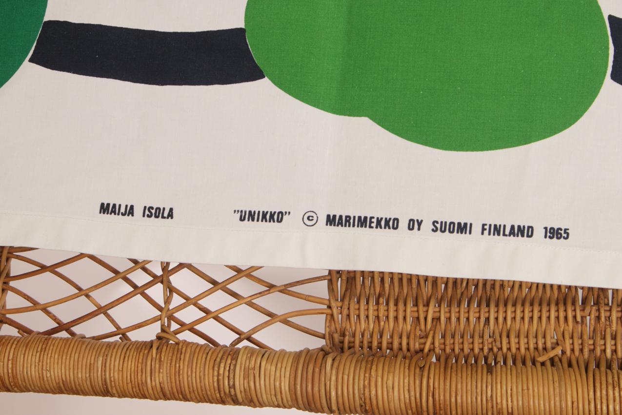 Vintage Marimekko vihreä Unikko - Image 11