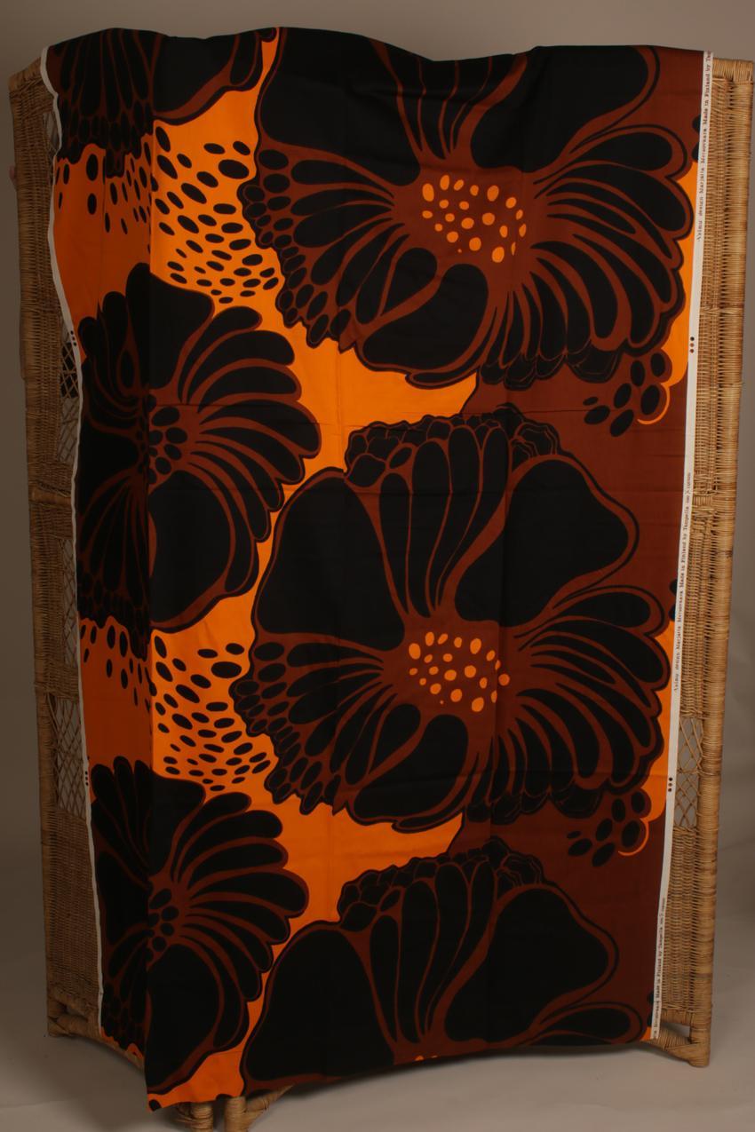Vintage Tampella Marjatta Metsovaara “Valmu” kangas