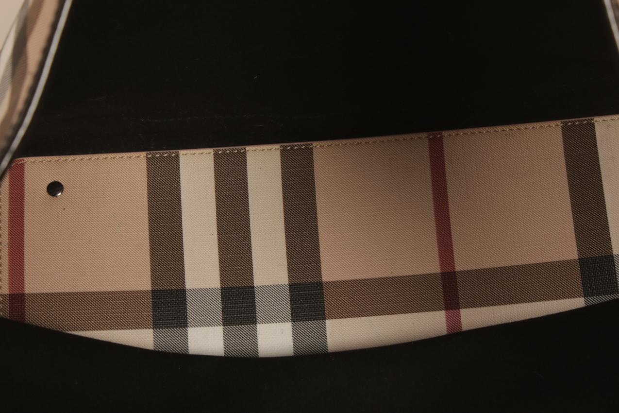 Burberry isokokoinen Olympia Nova Check Hobo laukku ja pussukka - Image 5