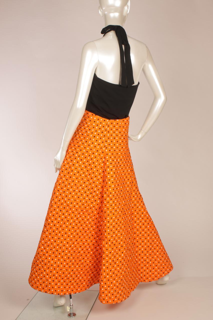 Vintage Marimekko topattu maksihame Liisa Suvanto Wakisaka Katsuji S M - Image 5