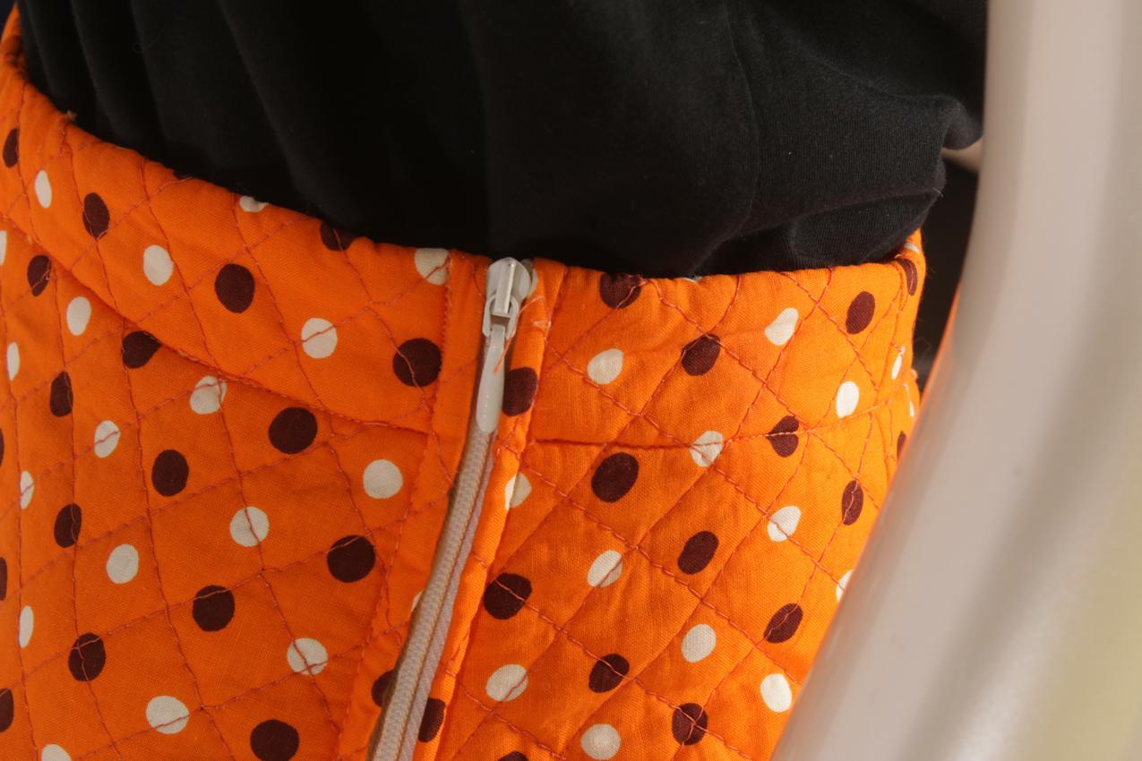 Vintage Marimekko topattu maksihame Liisa Suvanto Wakisaka Katsuji S M - Image 7