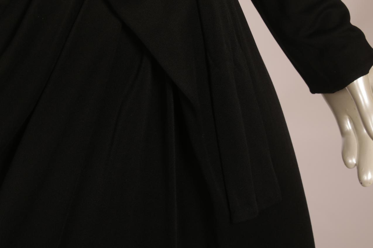 Emilio Pucci musta viskoosi-silkki iltapuku S M - Image 6