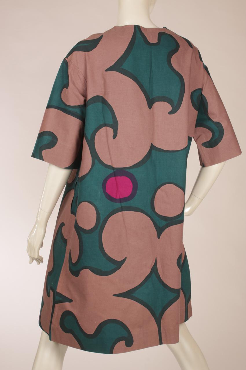 Vintage 60-luku Marimekko Annika Rimala Fortuuna Keidas mekko M - Image 6