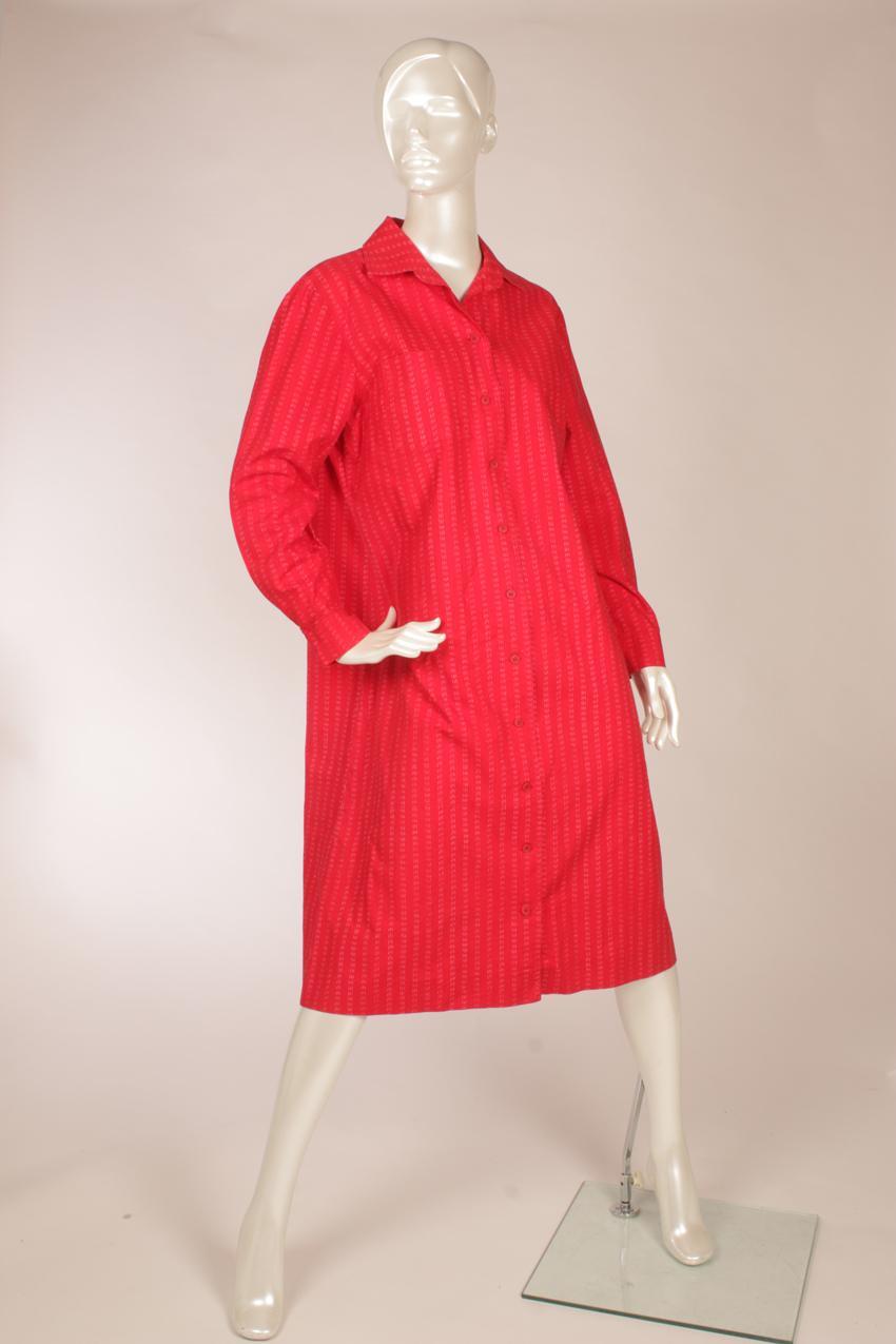 Vintage Marimekko punainen paitamekko L