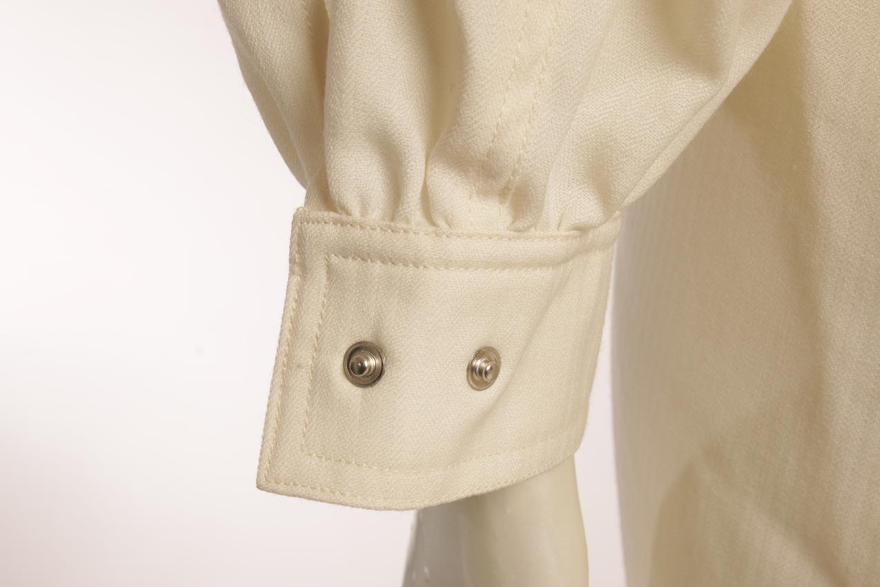 Vintage 70-luku Vuokko luonnonvalkoinen paitamekko XS S - Image 9