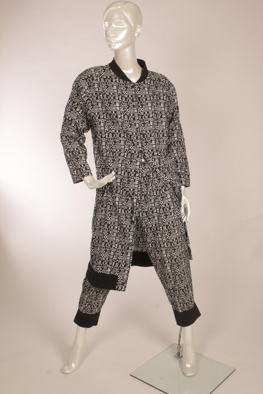 Vintage 80´s Marimekko trousers suit M