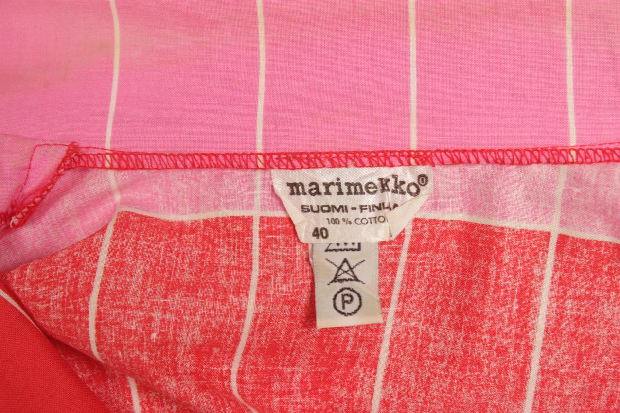 Vintage Marimekko Marja Suna paitamekko “Linkki” 40 - Image 8