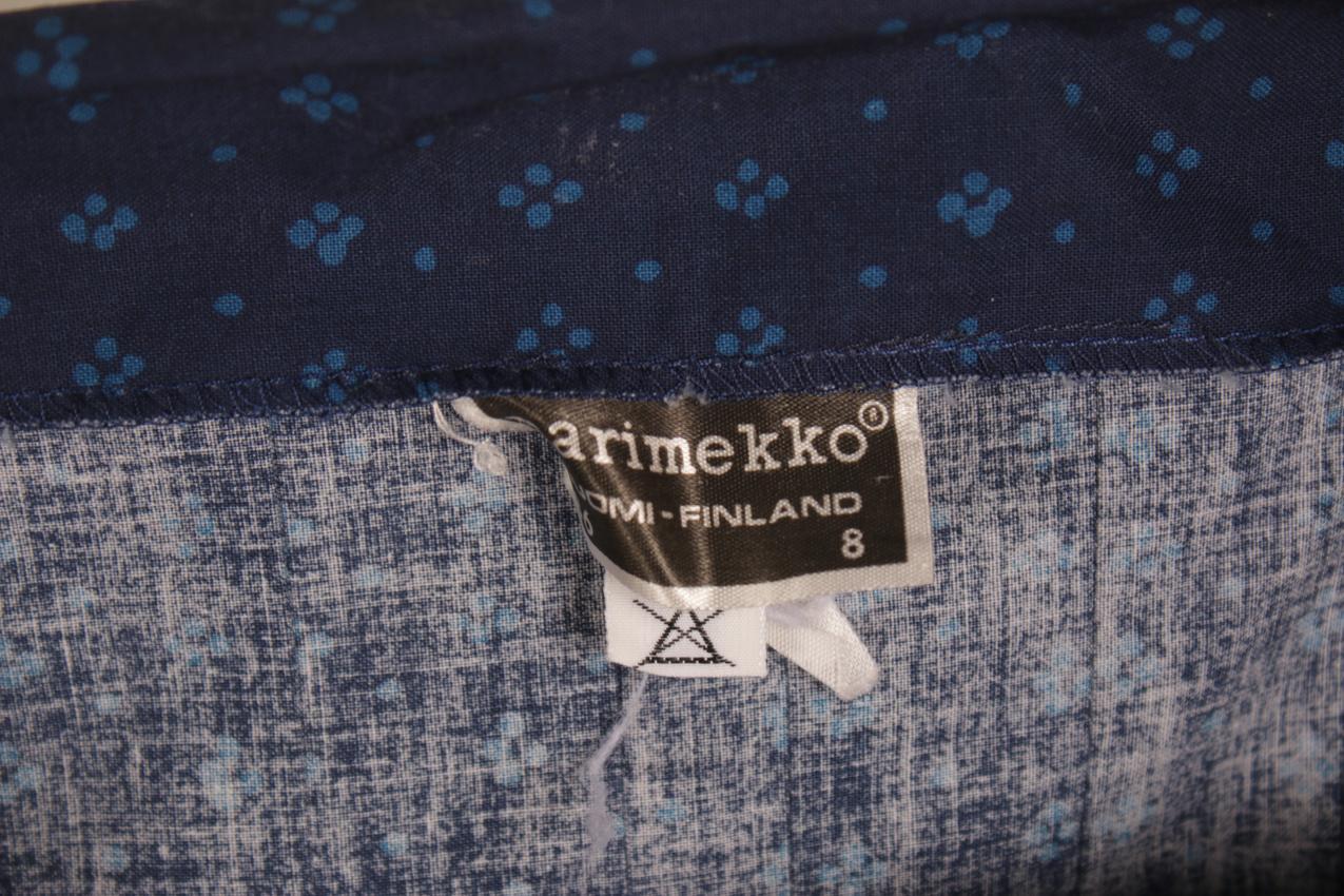 Vintage 70-luku Marimekko Babuska Muija Maija Isola Mari Villanen Mila-mekko S - Image 8