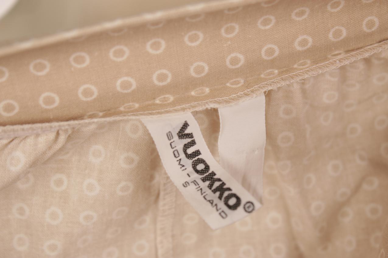 Vintage Vuokko beige paitamekko S - Image 7