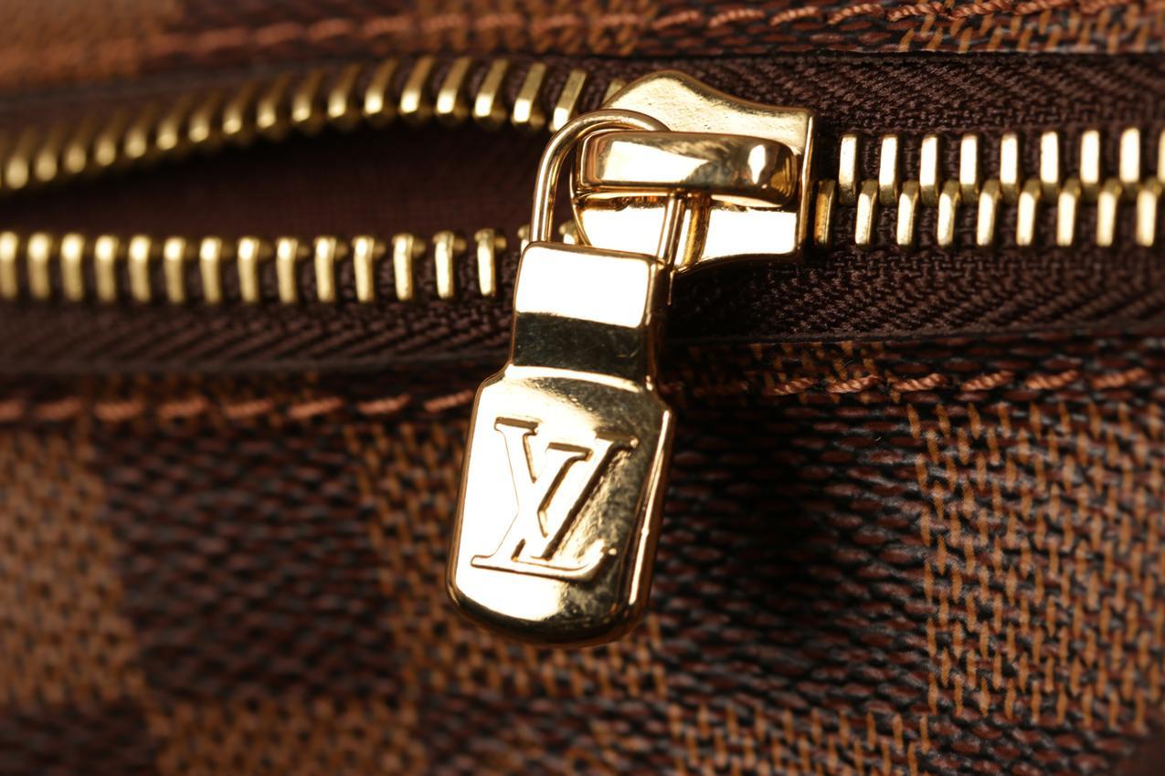 Louis Vuitton Brooklyn MM Damier Ebene Canvas Messenger olkalaukku - Image 17