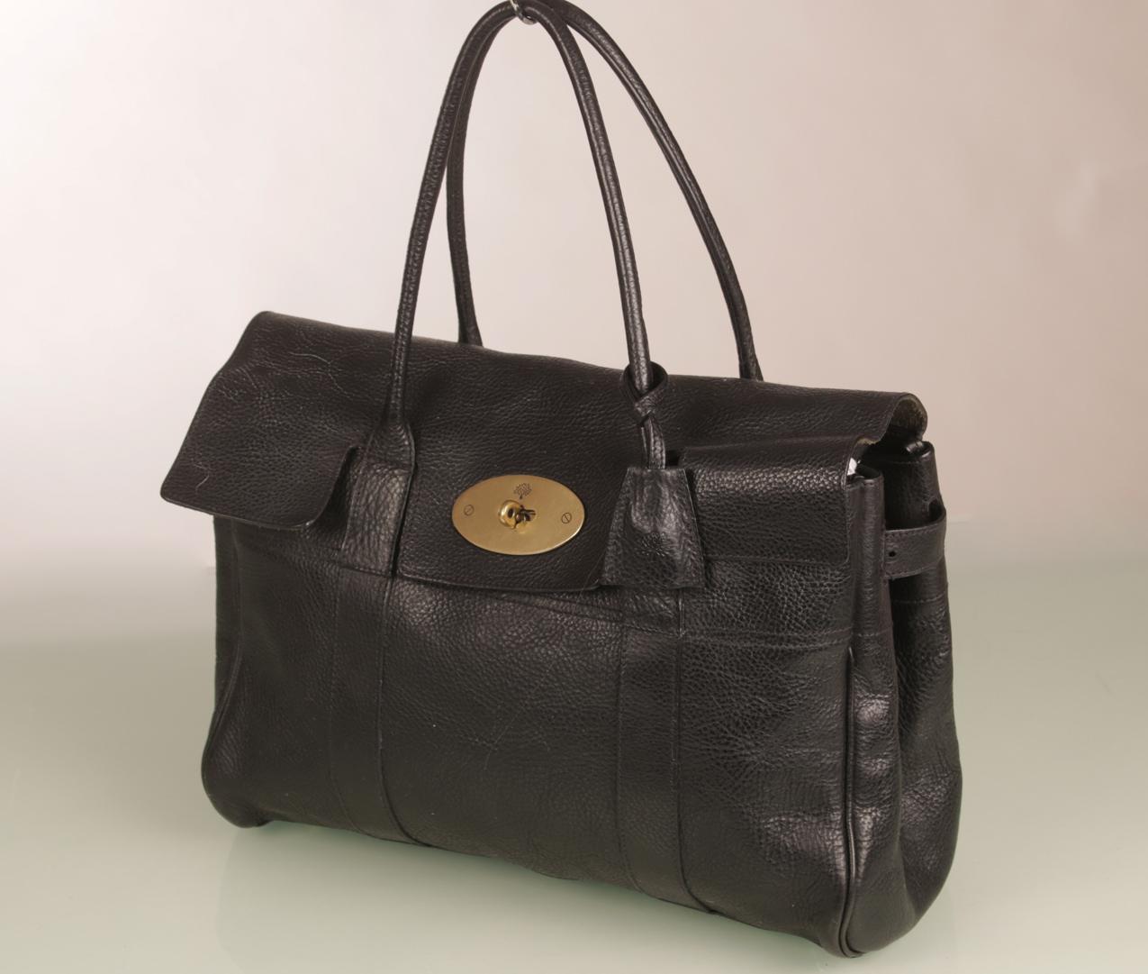 Mulberry Bayswater musta nahkalaukku